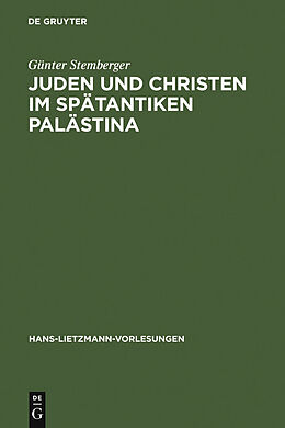 E-Book (pdf) Juden und Christen im spätantiken Palästina von Günter Stemberger