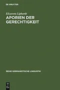 E-Book (pdf) Aporien der Gerechtigkeit von Elizaveta Liphardt