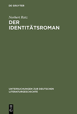 eBook (pdf) Der Identitätsroman de Norbert Ratz
