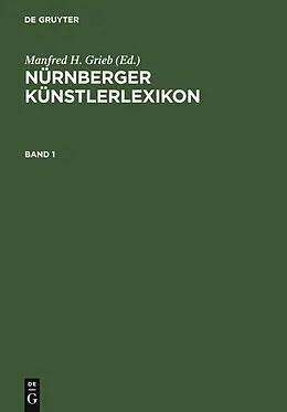 E-Book (pdf) Nürnberger Künstlerlexikon von 