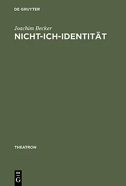 E-Book (pdf) Nicht-Ich-Identität von Joachim Becker