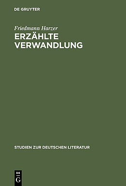 E-Book (pdf) Erzählte Verwandlung von Friedmann Harzer