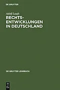 E-Book (pdf) Rechtsentwicklungen in Deutschland von Adolf Laufs