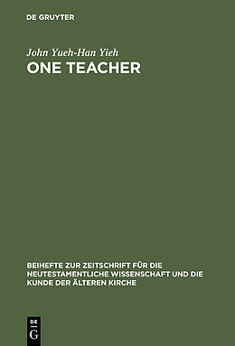 eBook (pdf) One Teacher de John Yueh-Han Yieh