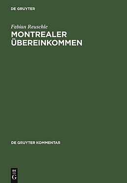 E-Book (pdf) Montrealer Übereinkommen von Fabian Reuschle
