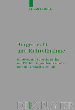 E-Book (pdf) Bürgerrecht und Kultteilnahme von Stefan Krauter
