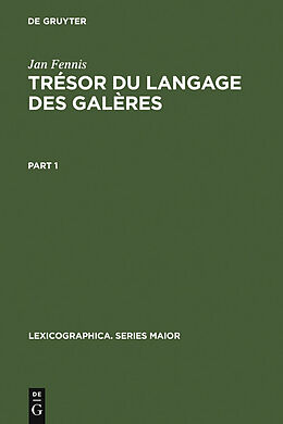 eBook (pdf) Trésor du langage des galères de Jan Fennis