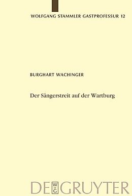 E-Book (pdf) Der Sängerstreit auf der Wartburg von Burghart Wachinger