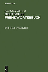 E-Book (pdf) Deutsches Fremdwörterbuch / Gag - Gynäkologie von 
