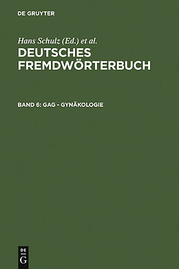 E-Book (pdf) Deutsches Fremdwörterbuch / Gag - Gynäkologie von 