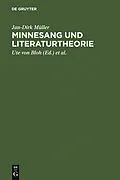 PDF Minnesang und Literaturtheorie von Jan-Dirk Müller