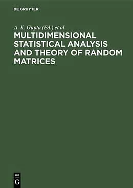 E-Book (pdf) Multidimensional Statistical Analysis and Theory of Random Matrices von 