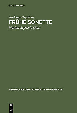 E-Book (pdf) Frühe Sonette von Andreas Gryphius