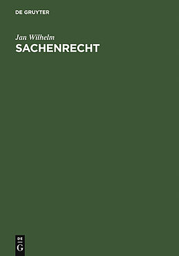 E-Book (pdf) Sachenrecht von Jan Wilhelm