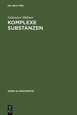 PDF Komplexe Substanzen von Johannes Hübner
