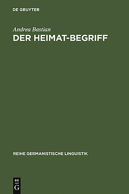 E-Book (pdf) Der Heimat-Begriff von Andrea Bastian