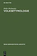 E-Book (pdf) Volksetymologie von Heike Olschansky