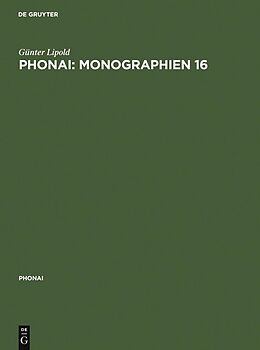 E-Book (pdf) Monographien / Phonai: Monographien 16 von Günter Lipold