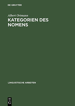 E-Book (pdf) Kategorien des Nomens von Albert Ortmann