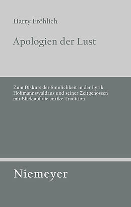 E-Book (pdf) Apologien der Lust von Harry Fröhlich