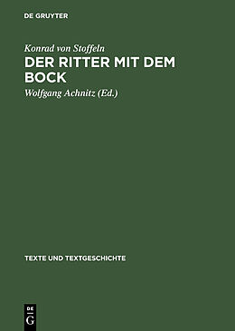 E-Book (pdf) Der Ritter mit dem Bock von Konrad von Stoffeln