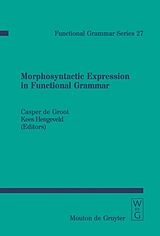 eBook (pdf) Morphosyntactic Expression in Functional Grammar de 