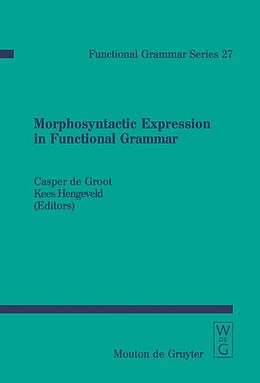 eBook (pdf) Morphosyntactic Expression in Functional Grammar de 