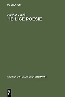E-Book (pdf) Heilige Poesie von Joachim Jacob