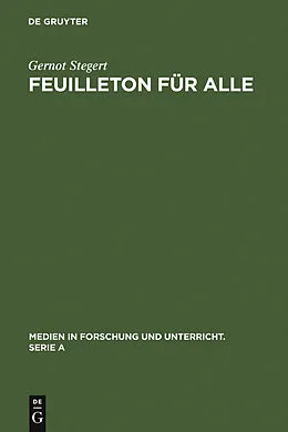 PDF Feuilleton für alle von Gernot Stegert
