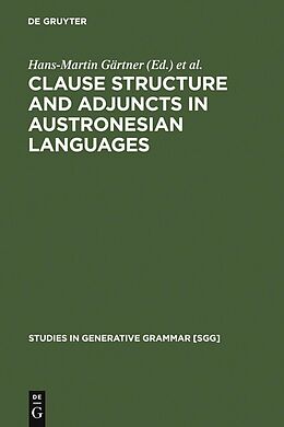 eBook (pdf) Clause Structure and Adjuncts in Austronesian Languages de 