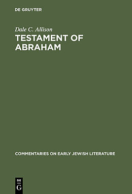 eBook (pdf) Testament of Abraham de Dale C. Allison