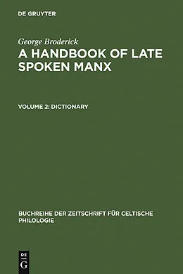 PDF Dictionary von George Broderick