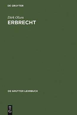 E-Book (pdf) Erbrecht von Dirk Olzen