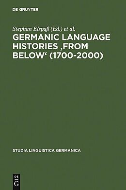 E-Book (pdf) Germanic Language Histories 'from Below' (1700-2000) von 
