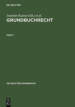 E-Book (pdf) Grundbuchrecht von 