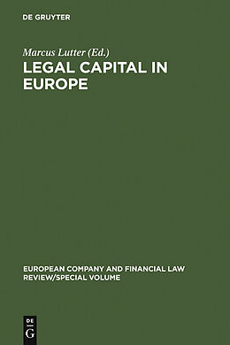 E-Book (pdf) Legal Capital in Europe von 