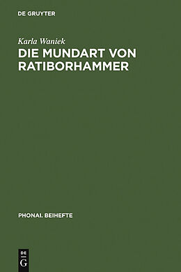 E-Book (pdf) Die Mundart von Ratiborhammer von Karla Waniek