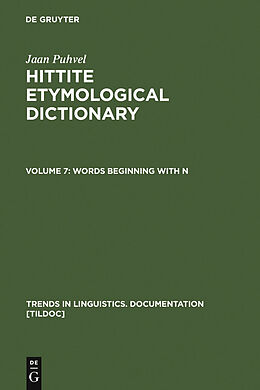 eBook (pdf) Hittite Etymological Dictionary Volume 7. Words beginning with N de Jaan Puhvel