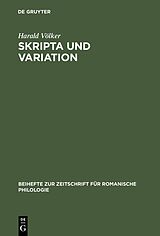 E-Book (pdf) Skripta und Variation von Harald Völker