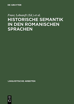 E-Book (pdf) Historische Semantik in den romanischen Sprachen von 