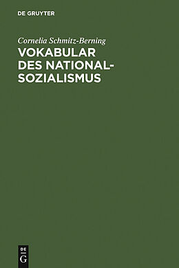 E-Book (pdf) Vokabular des Nationalsozialismus von Cornelia Schmitz-Berning