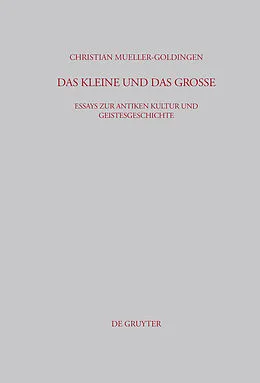 E-Book (pdf) Das Kleine und das Große von Christian Mueller-Goldingen