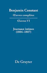 E-Book (pdf) Journaux intimes (18041807) suivis de Affaire de mon père (1811) von 