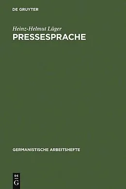 E-Book (pdf) Pressesprache von Heinz-Helmut Lüger