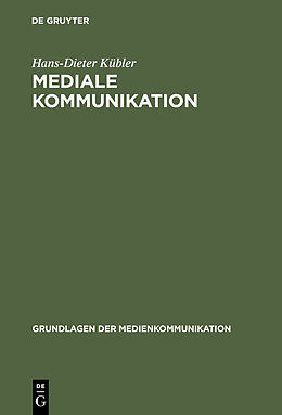 E-Book (pdf) Mediale Kommunikation von Hans-Dieter Kübler