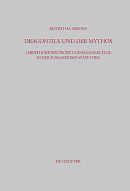 E-Book (pdf) Dracontius und der Mythos von Roswitha Simons