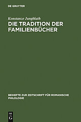 E-Book (pdf) Die Tradition der Familienbücher von Konstanze Jungbluth