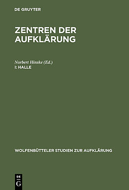 E-Book (pdf) Zentren der Aufklärung / Halle von 