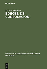 eBook (pdf) Boeces, De Consolacion de J. Keith Atkinson