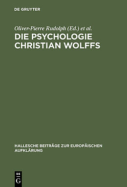 E-Book (pdf) Die Psychologie Christian Wolffs von 